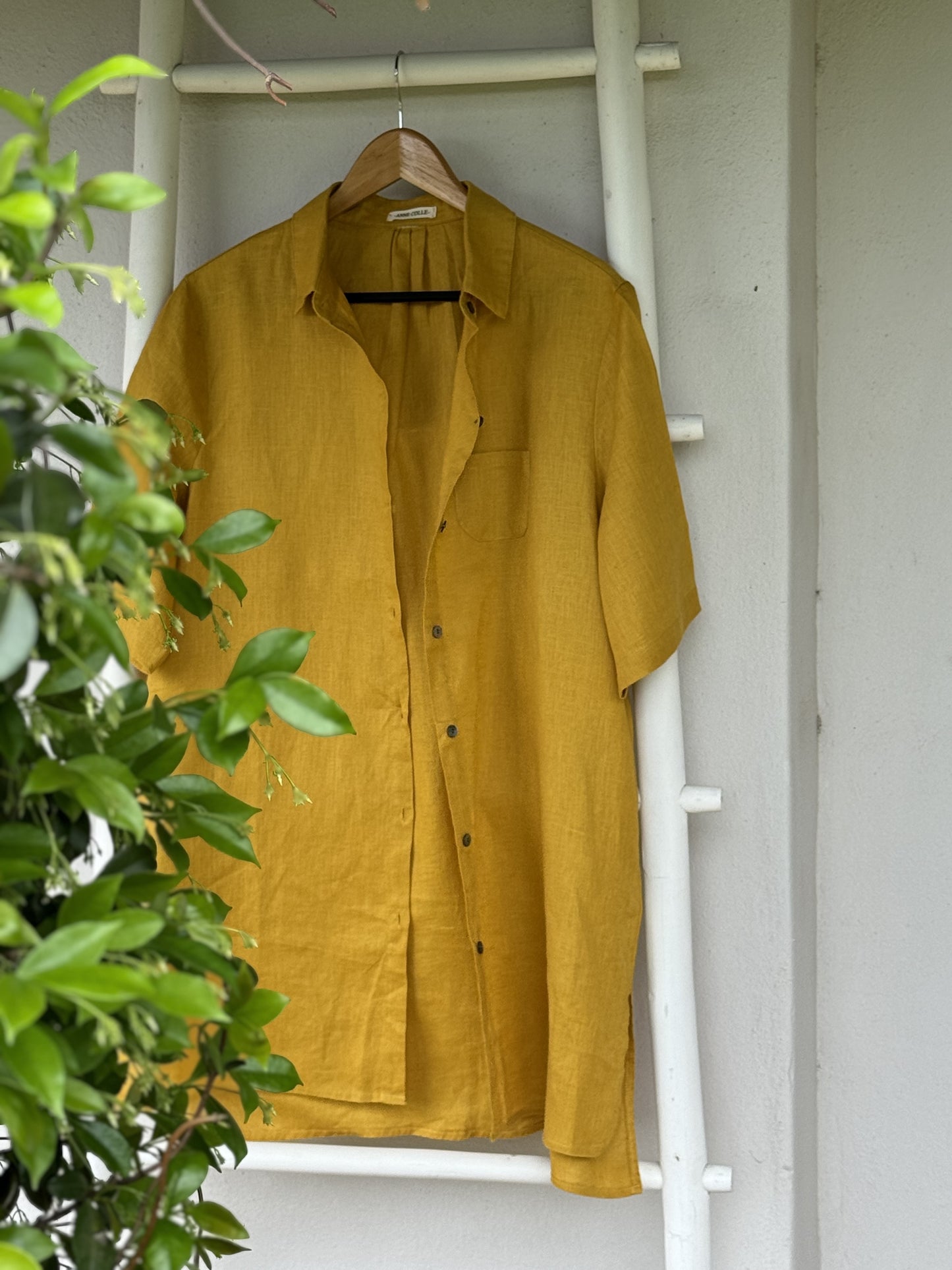 Linen Long Jacket