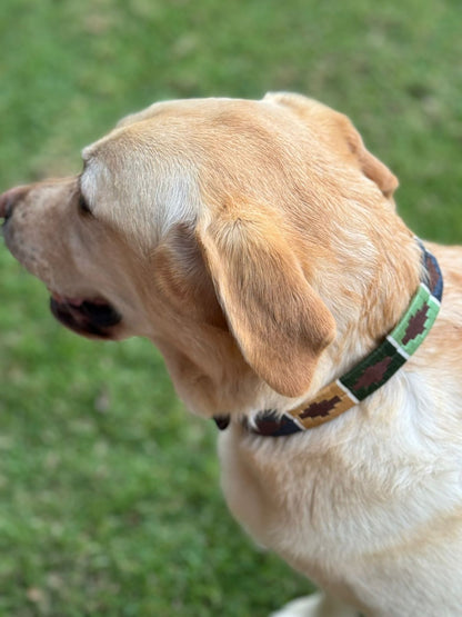 Polo Dog Collar Khaki